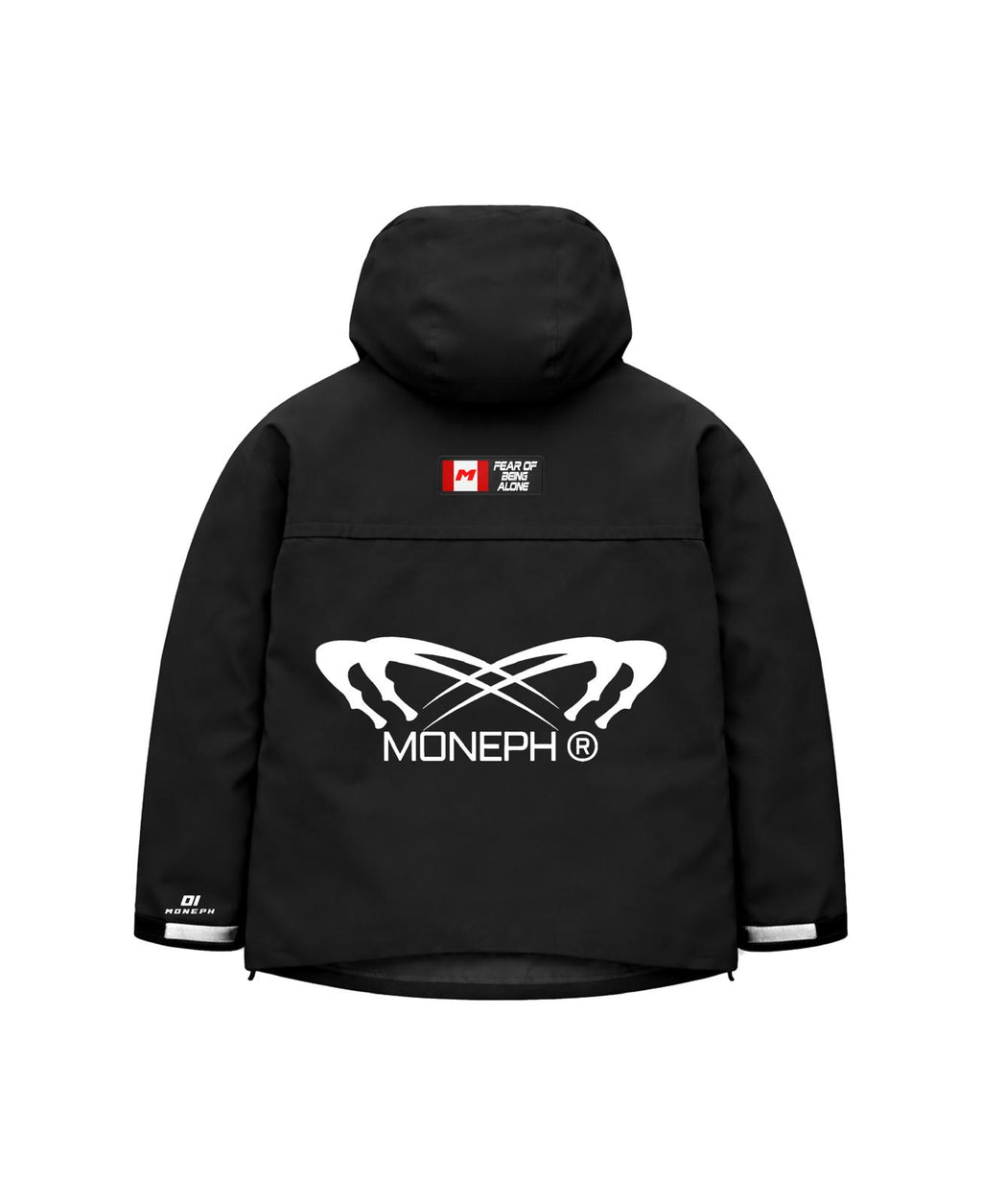 NIGHT BLACK WINDBREAKER