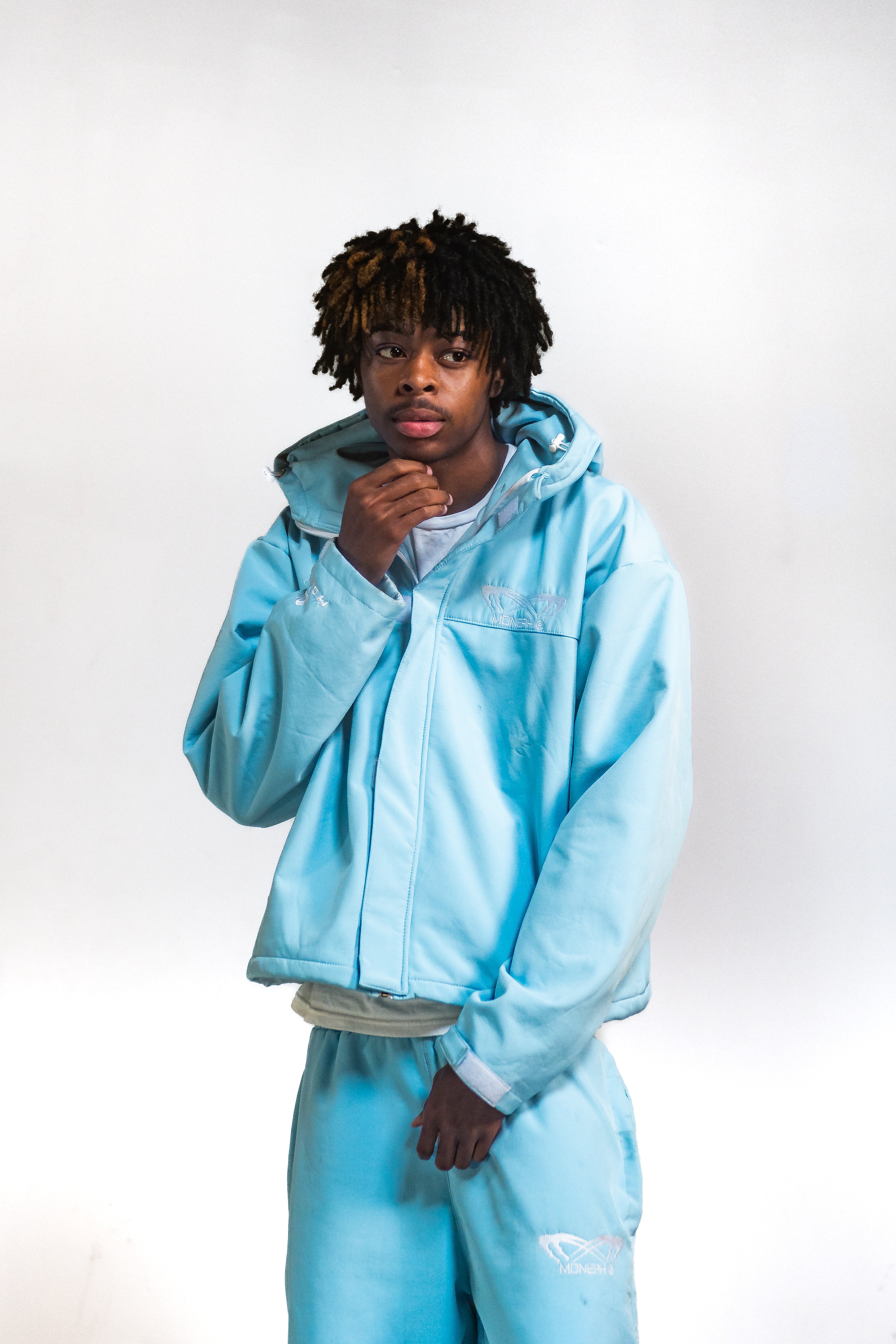 ICE BLUE WINDBREAKER SET