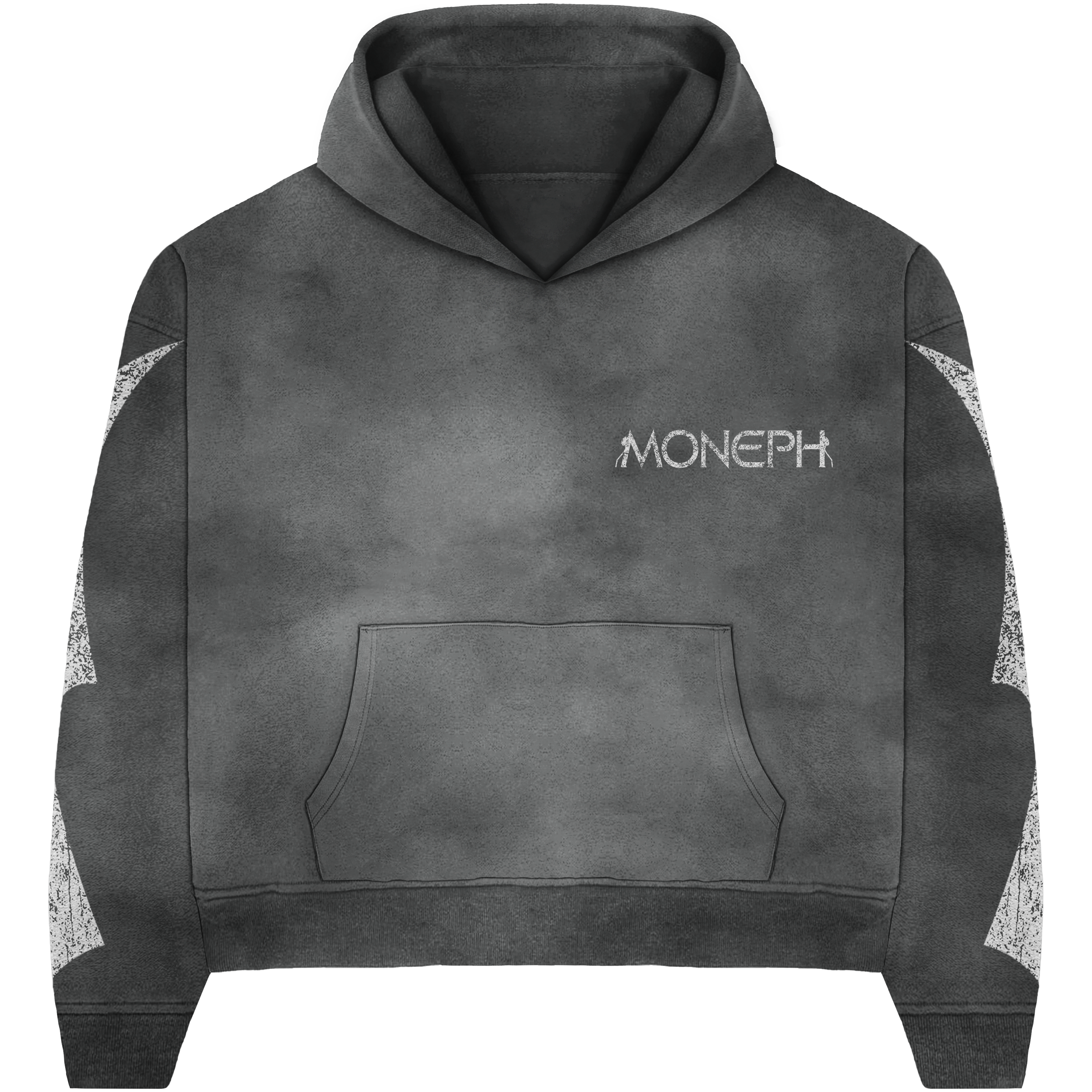 Moneph "PRINCIPUM" GREY HOODIE