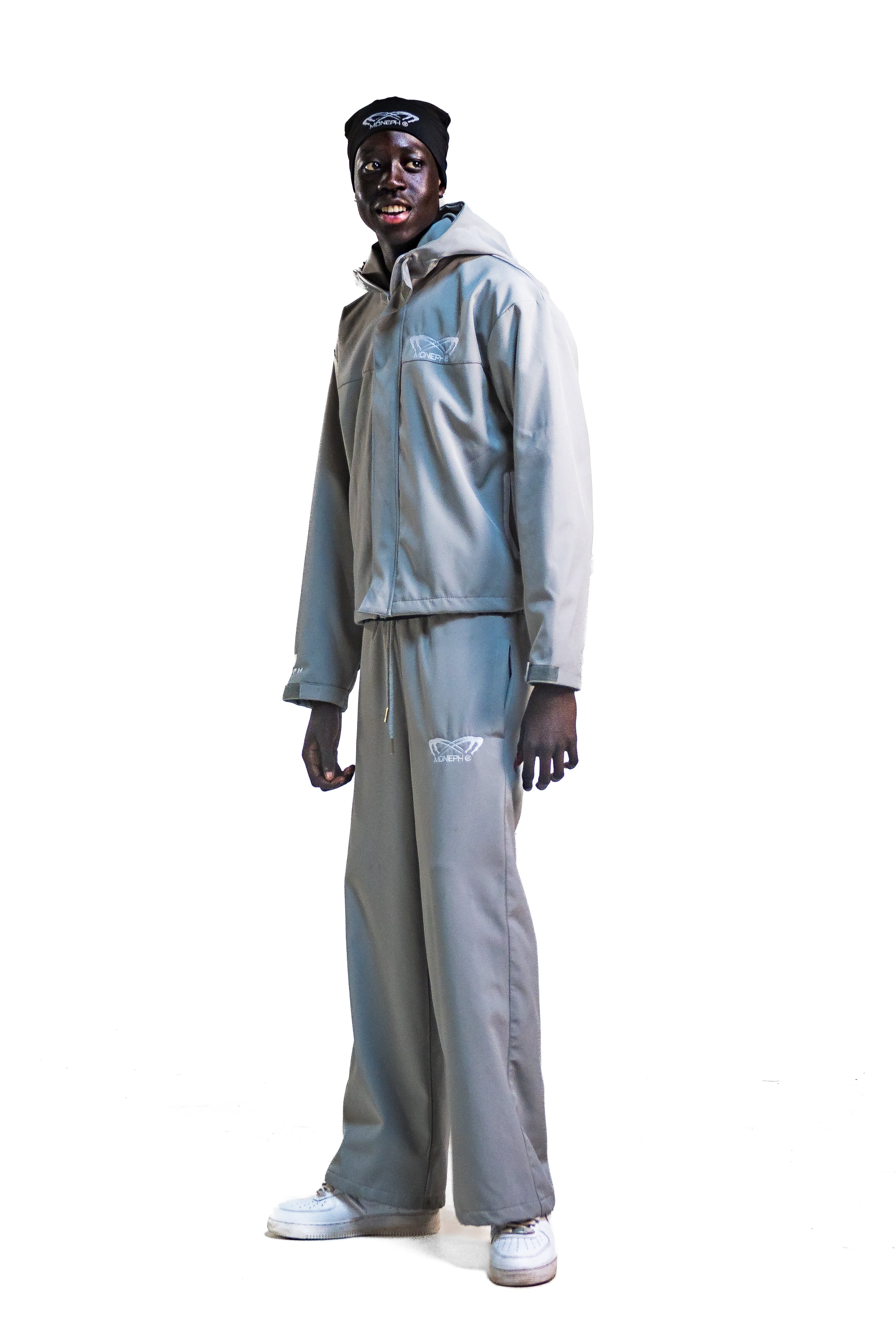 CLOUD GREY WINDBREAKER SET