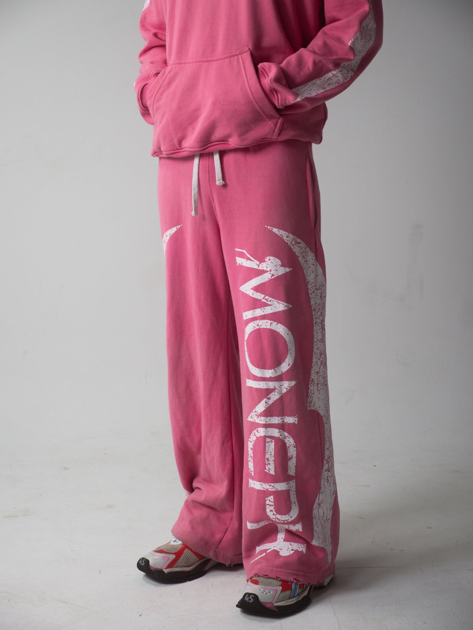 Moneph "PRINCIPIUM" PINK SWEATPANTS