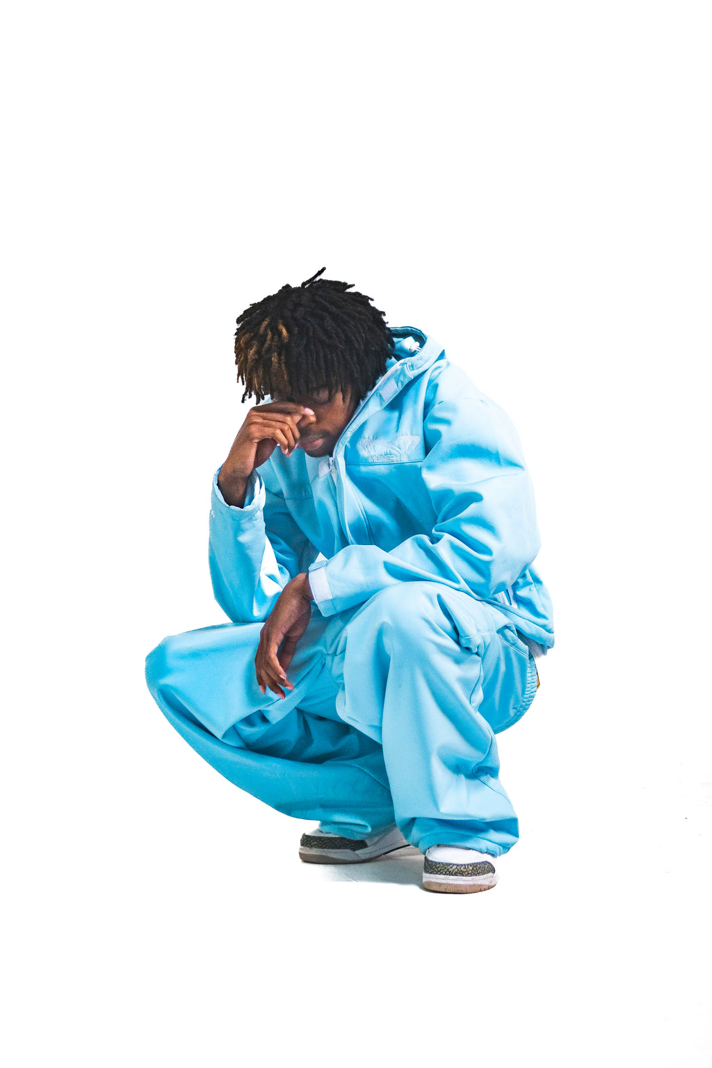 ICE BLUE WINDBREAKER SET