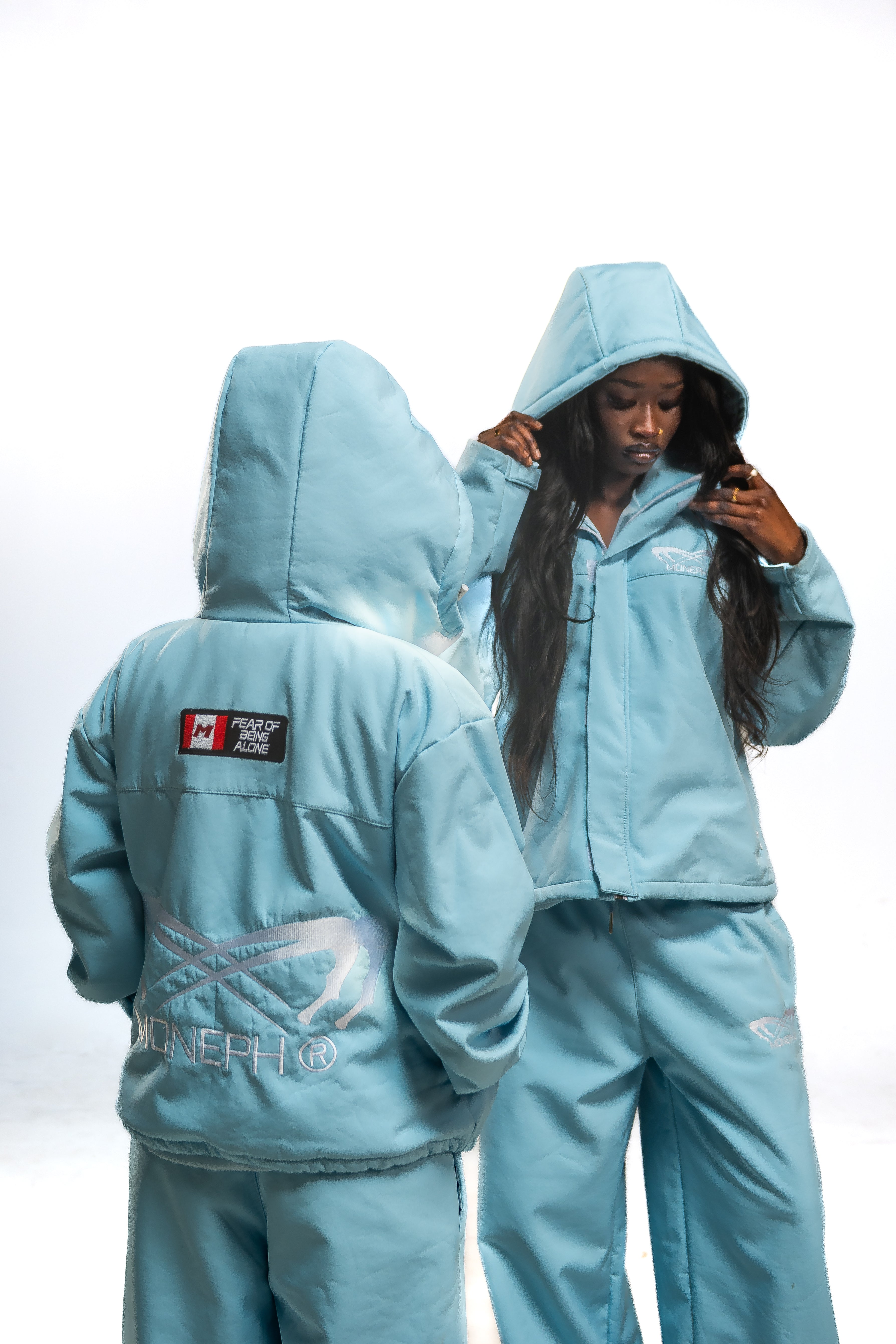 ICE BLUE WINDBREAKER