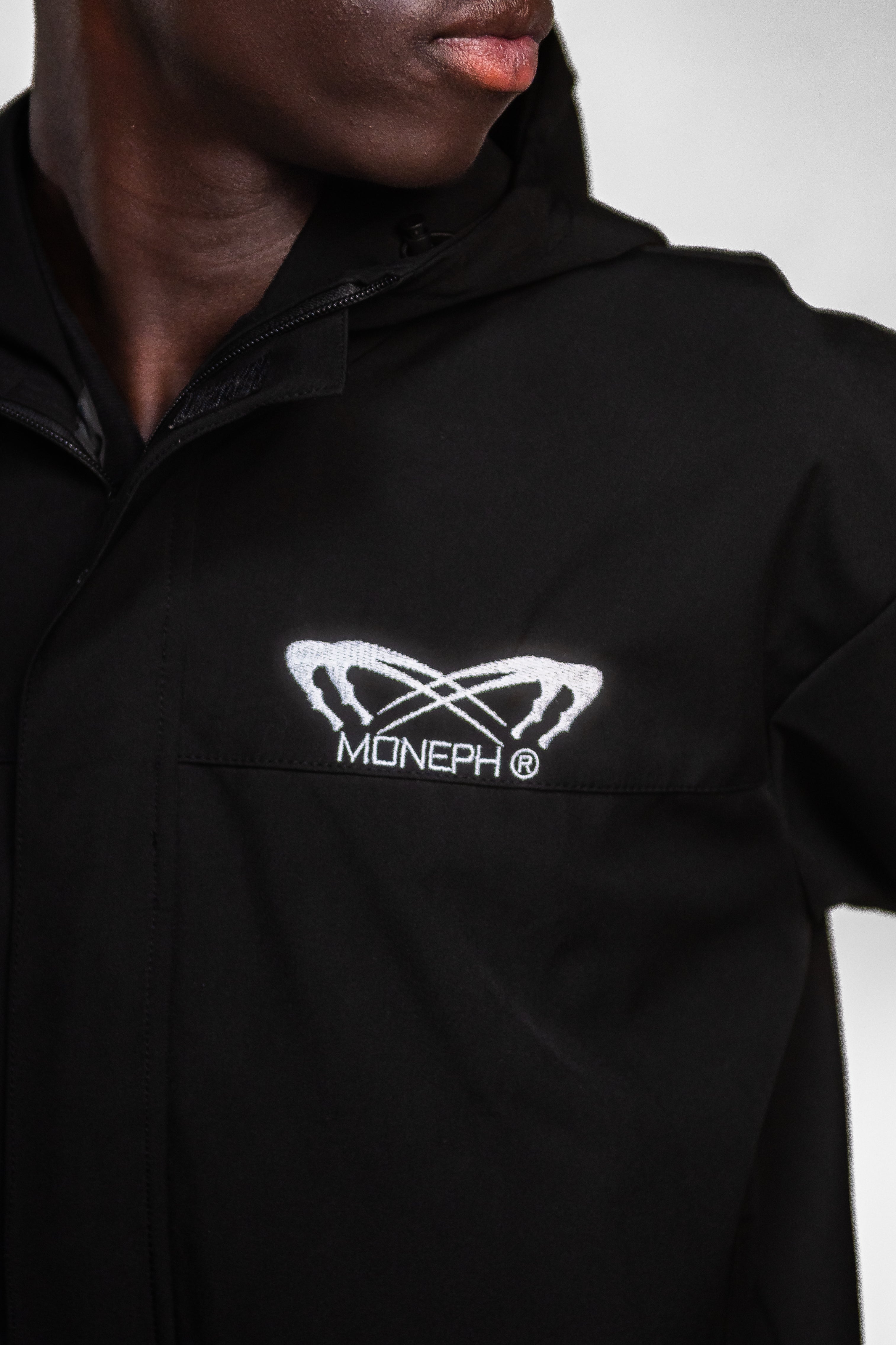 NIGHT BLACK WINDBREAKER