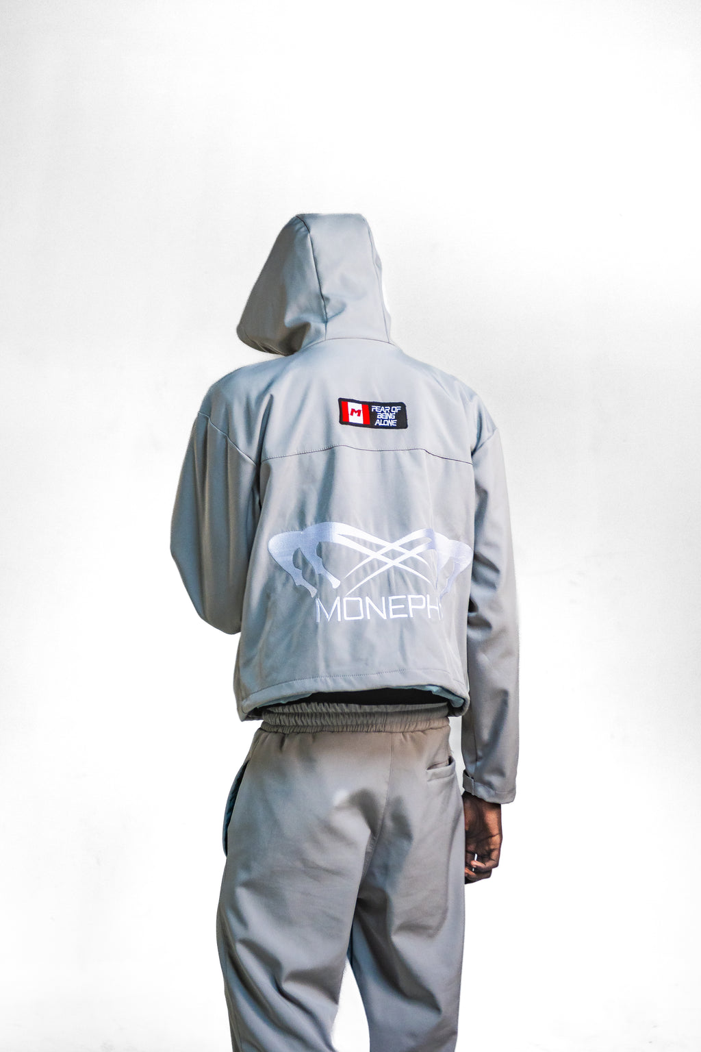 CLOUD GREY WINDBREAKER SET