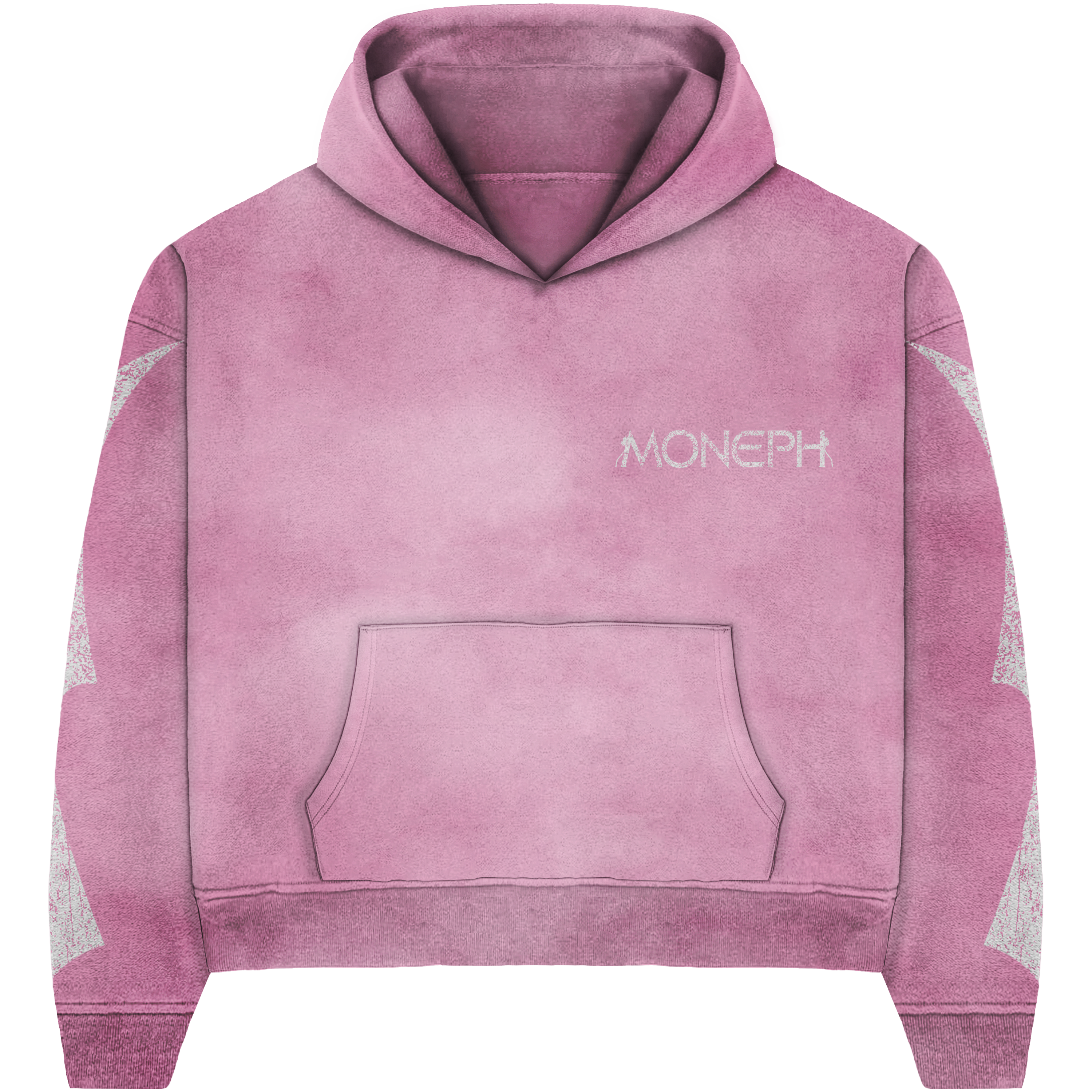 Moneph “PRINCIPUM” PINK HOODIE