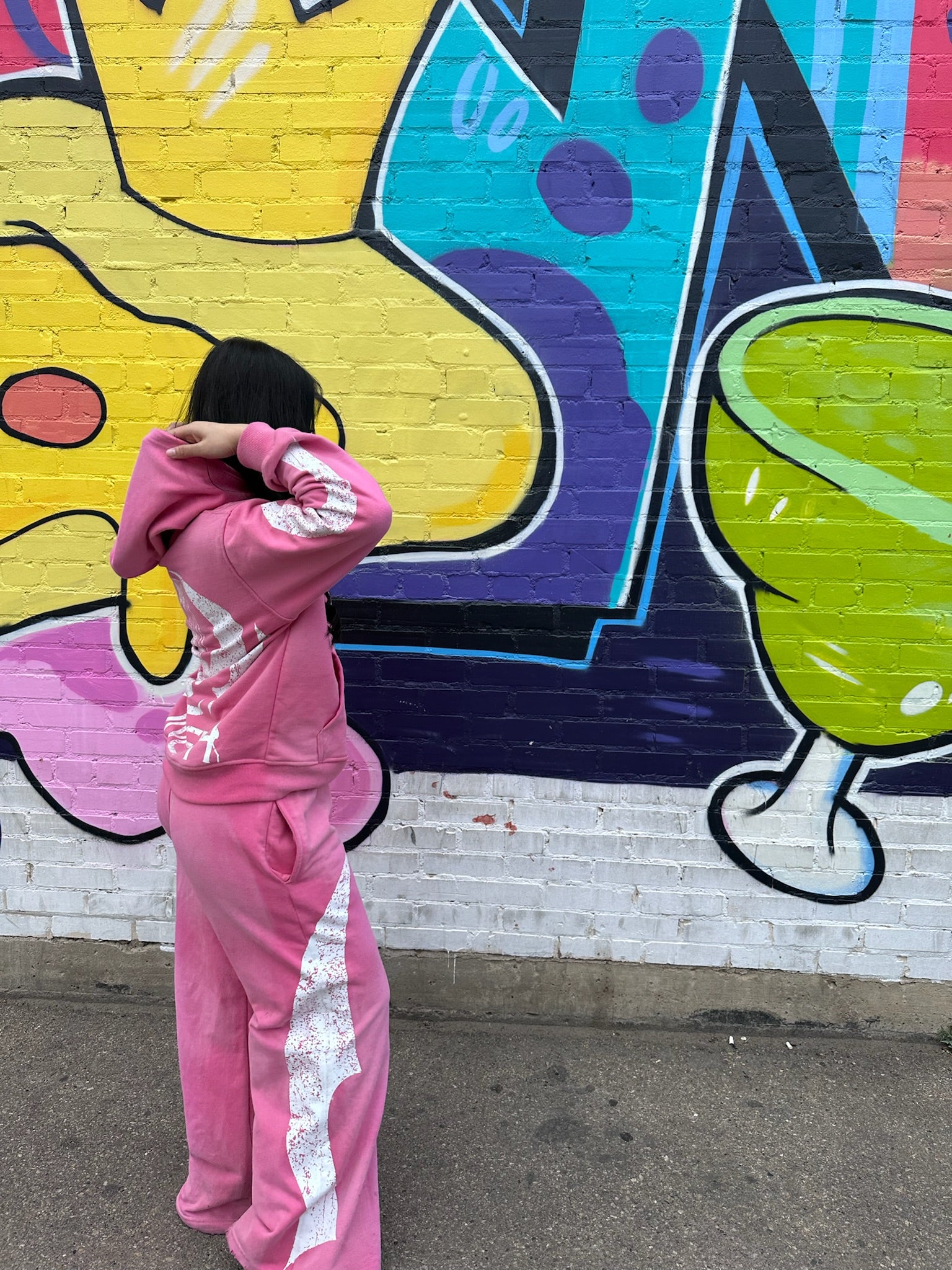 Moneph “PRINCIPUM” PINK HOODIE