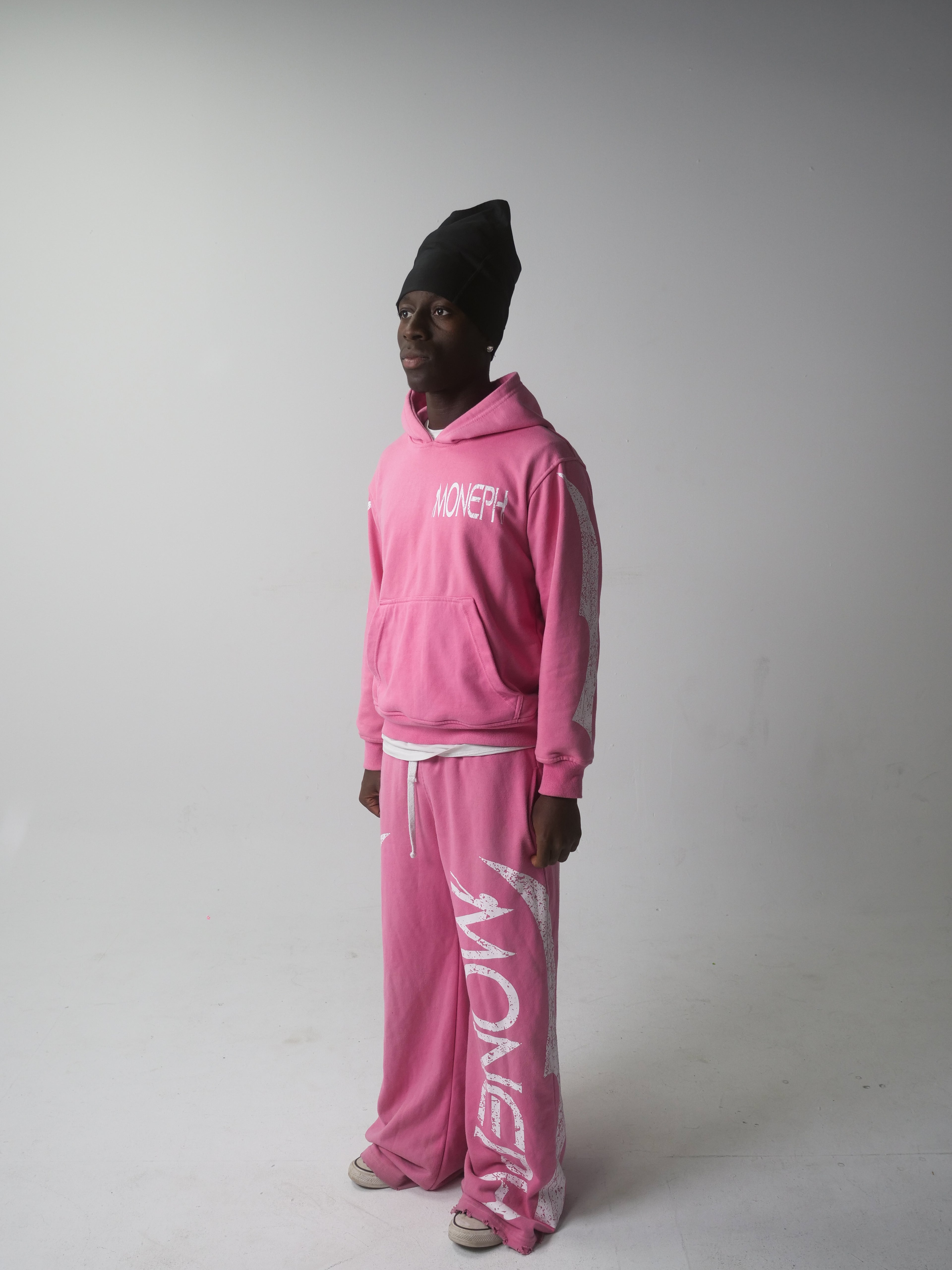 Moneph "PRINCIPIUM" PINK SWEATPANTS