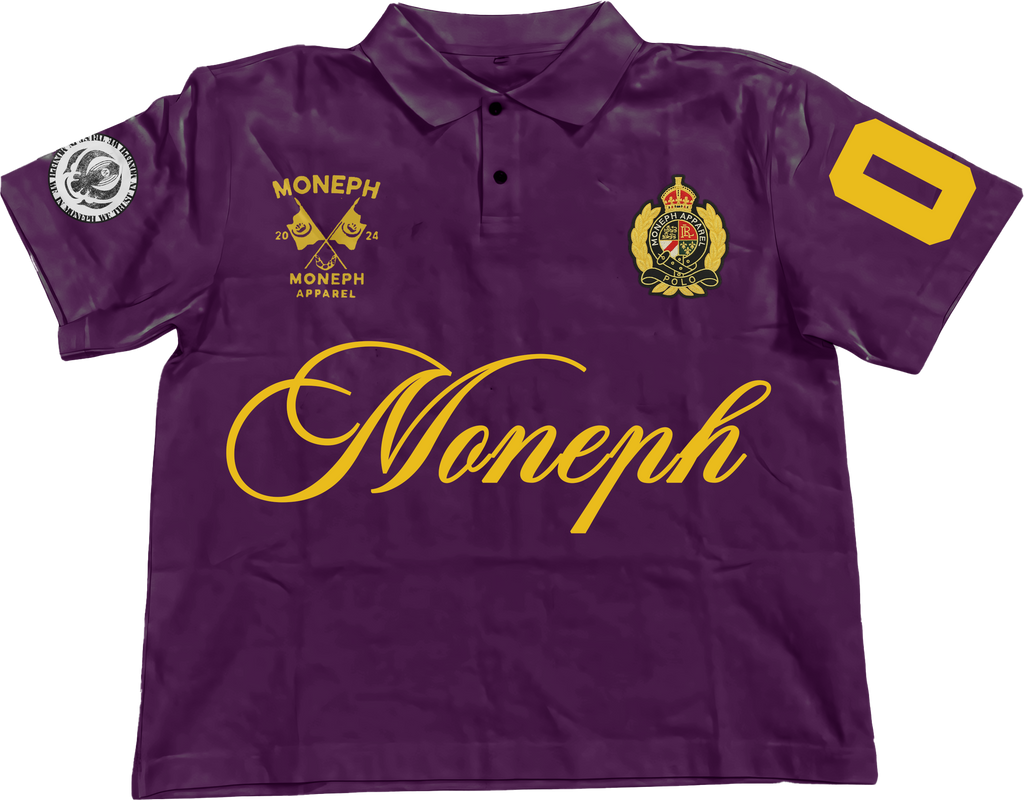 'ADVENTUS' PURPLE POLO