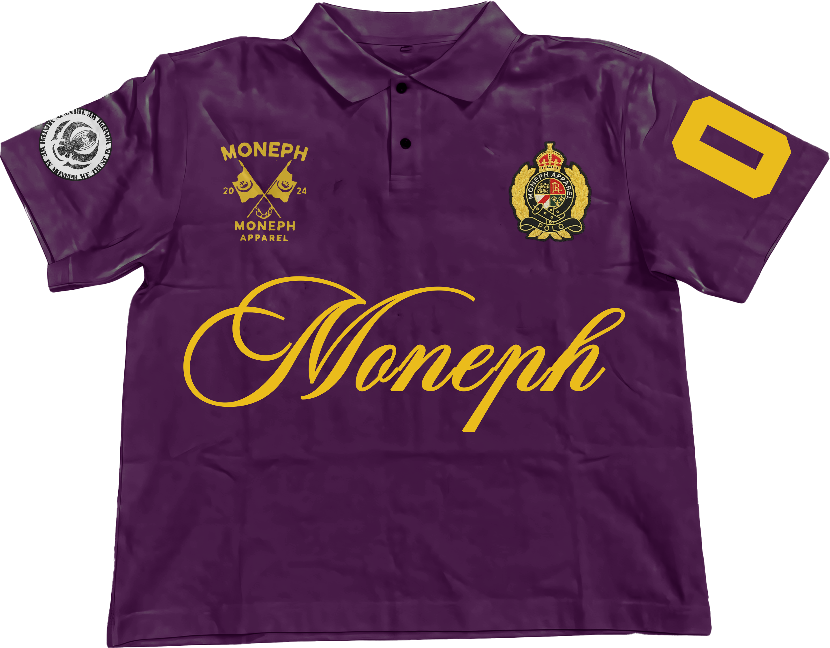 'ADVENTUS' PURPLE POLO