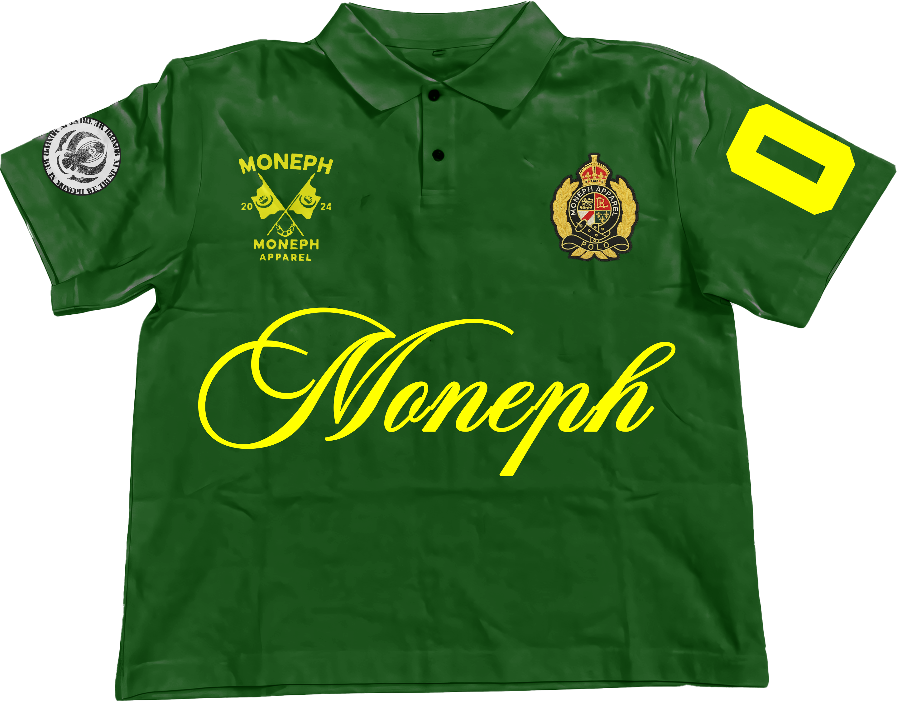 'ADVENTUS' GREEN POLO