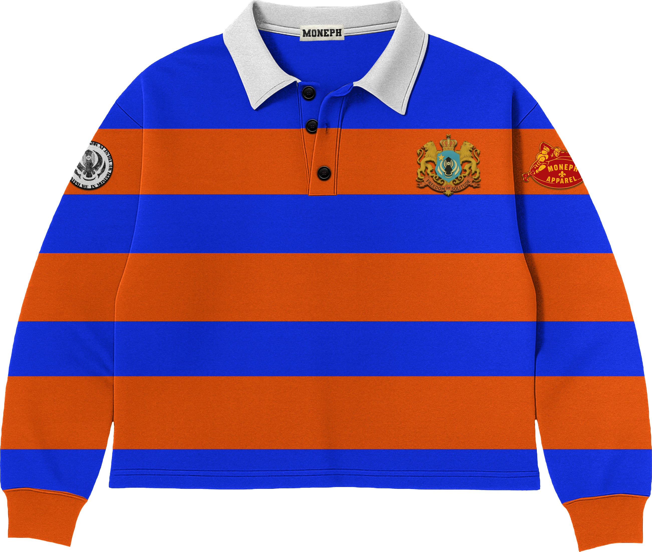 'ADVENTUS' BLUE + ORANGE RUGBY