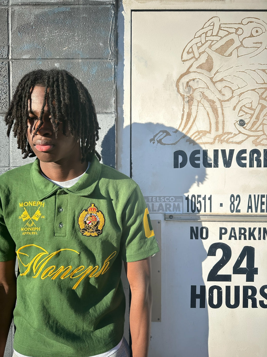 'ADVENTUS' GREEN POLO