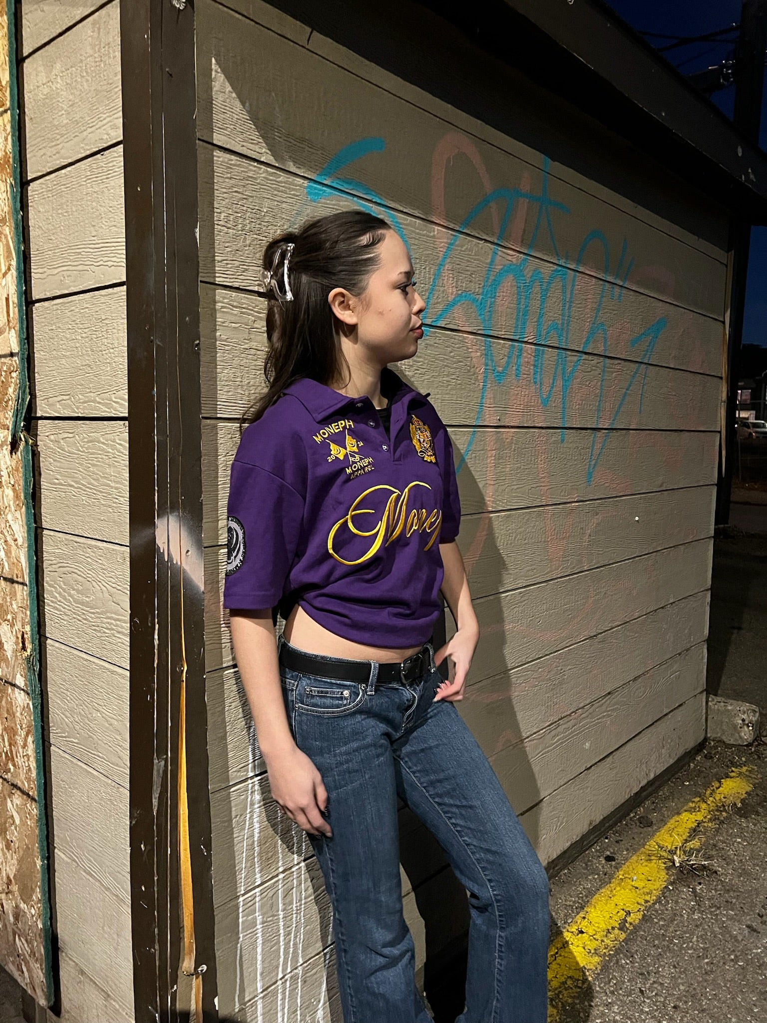 'ADVENTUS' PURPLE POLO