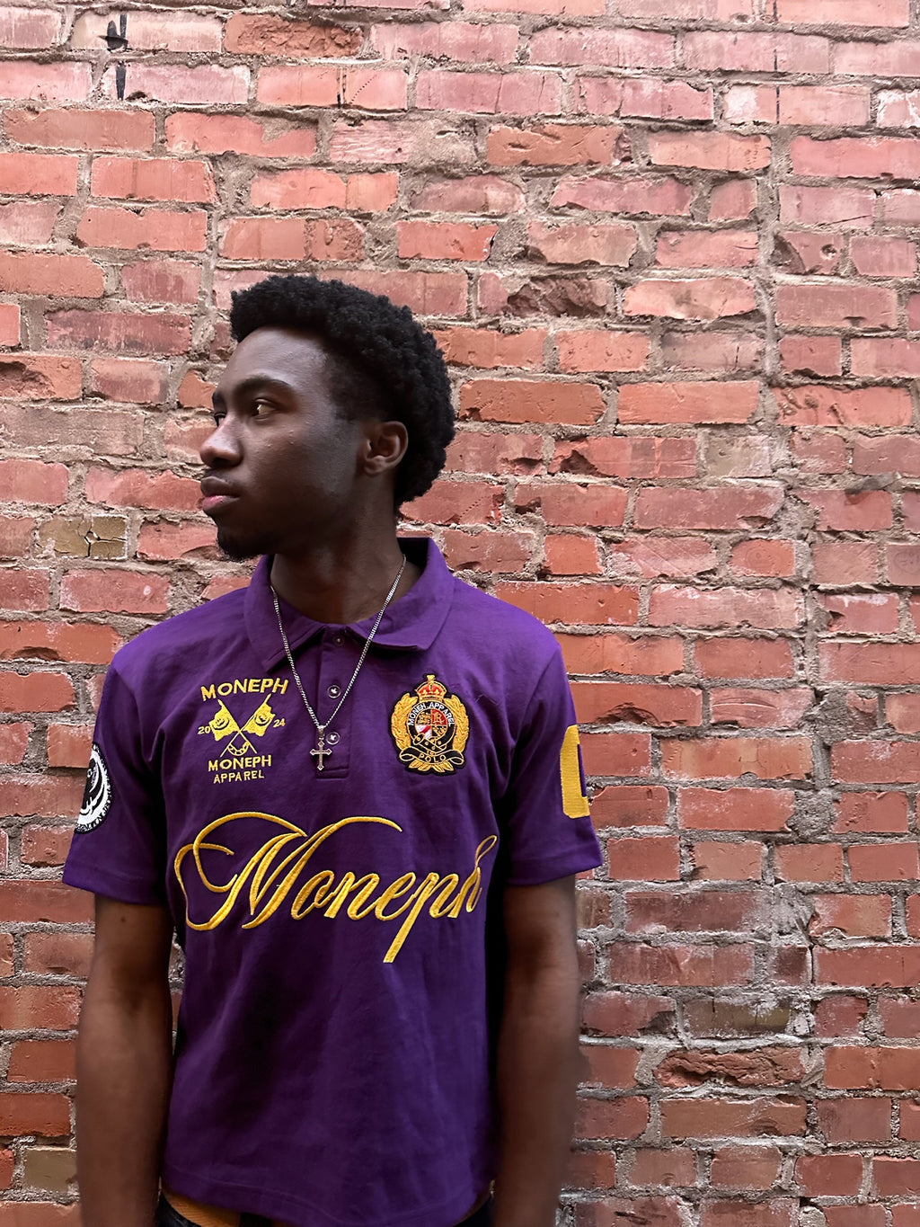 'ADVENTUS' PURPLE POLO