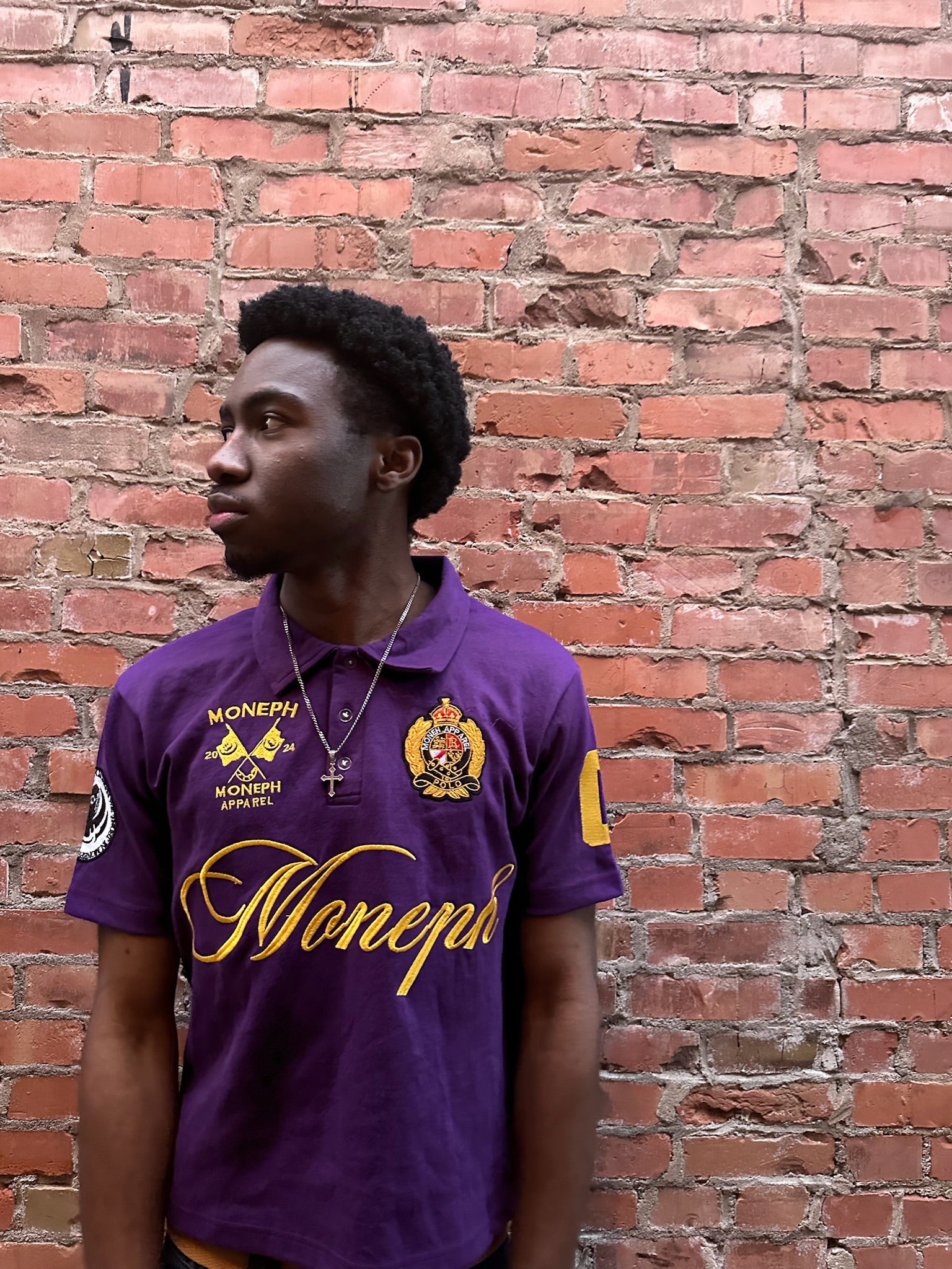 'ADVENTUS' PURPLE POLO