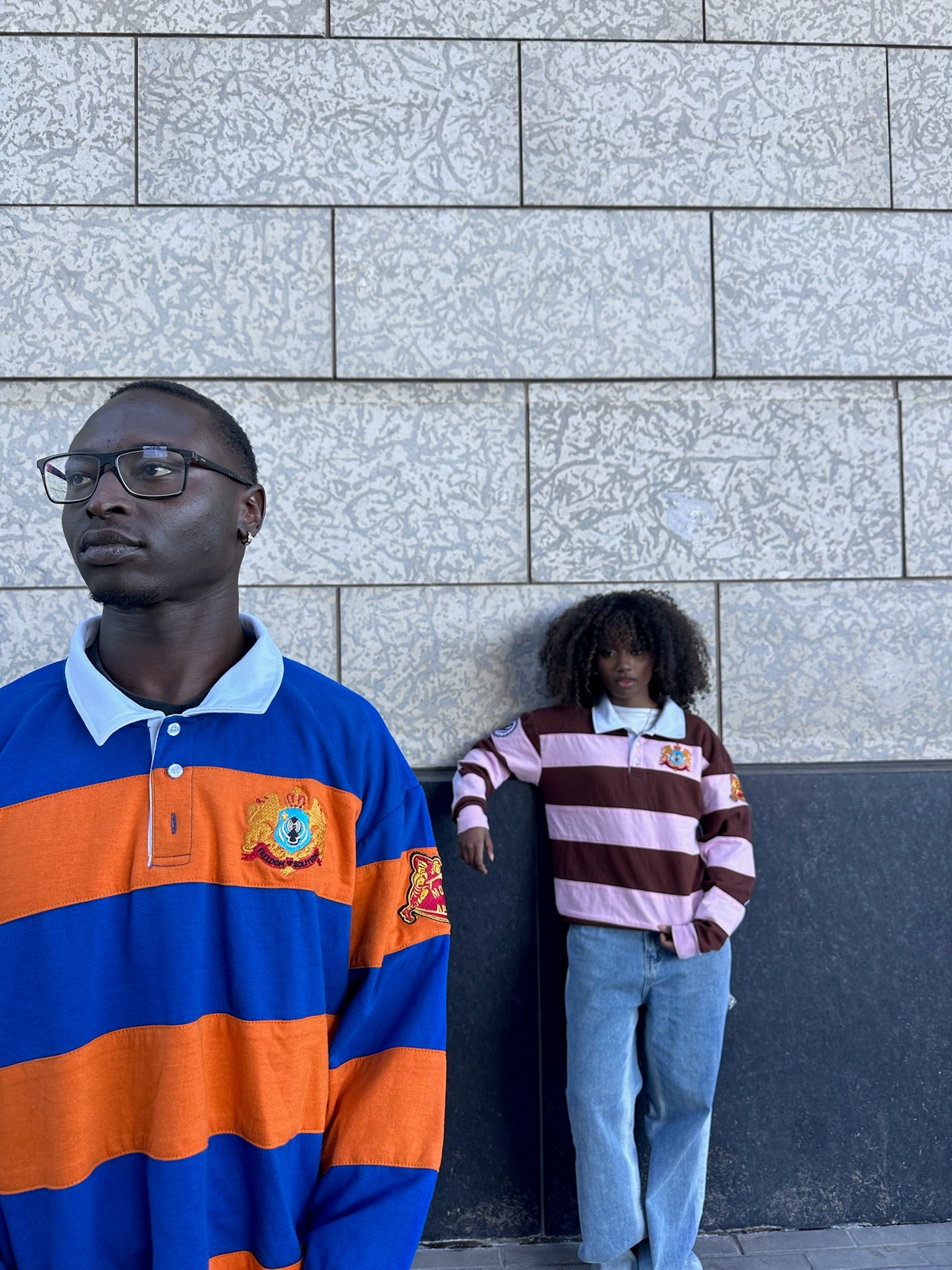 'ADVENTUS' BLUE + ORANGE RUGBY