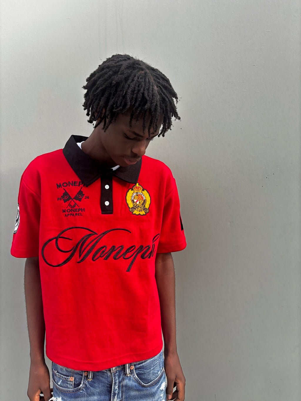 'ADVENTUS' RED POLO