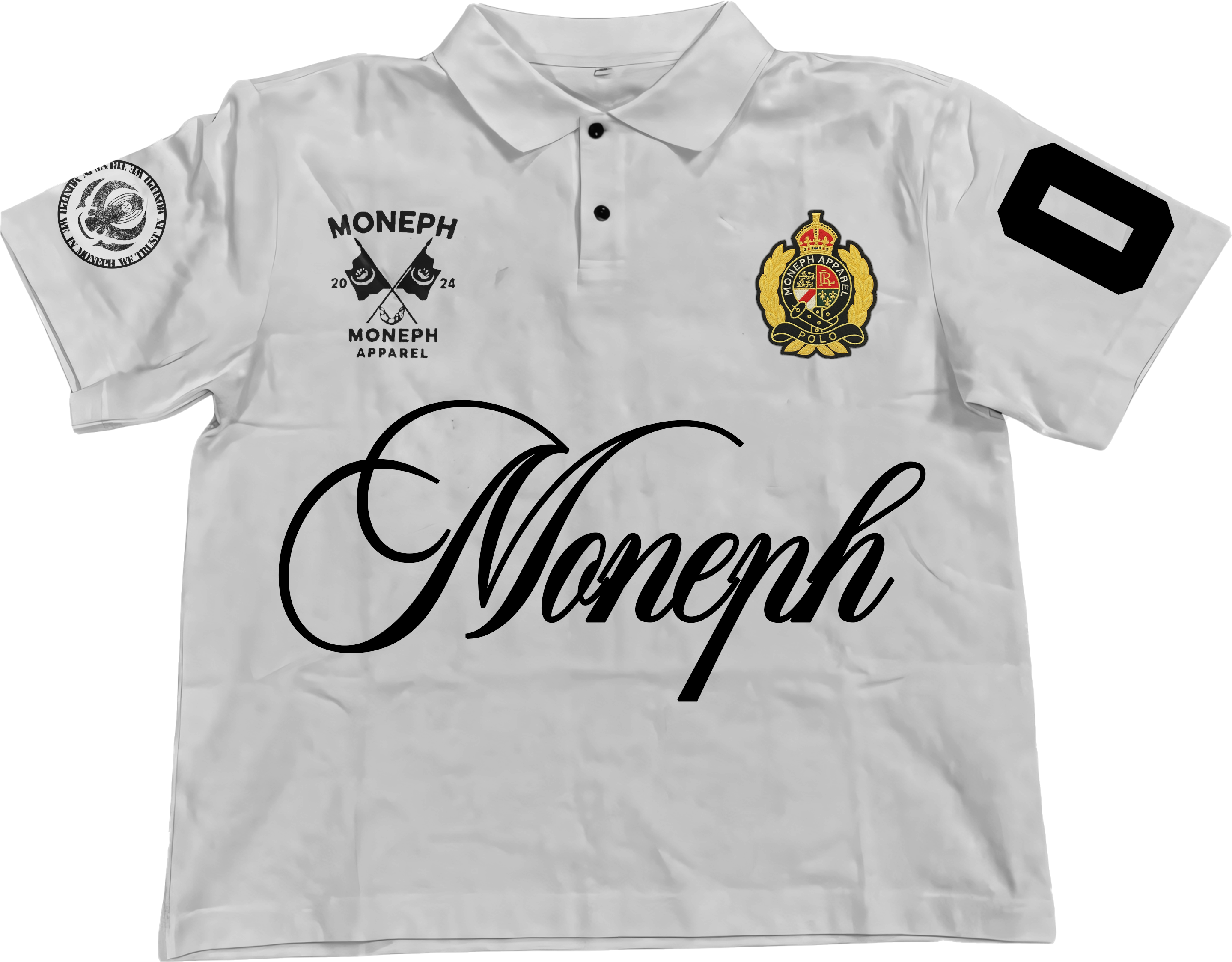 'ADVENTUS' WHITE POLO